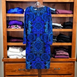 Colorful LS Dress